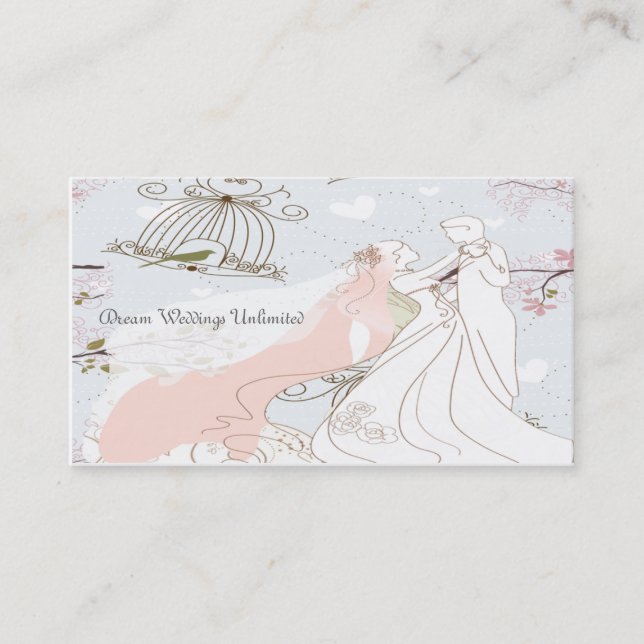 wedding business cards (Front)