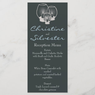 Wedding By Candlelight, Menu