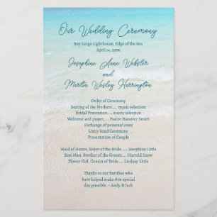 Wedding By the Sea Affordable Flat Programs