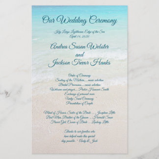Wedding By the Sea Affordable Flat Programs