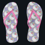 Wedding Cake Bridesmaid Bridal Shower Party Favour Flip Flops<br><div class="desc">Flip flops feature an original marker illustration of a wedding cake decorated with colourful pastel flowers. Makes a perfect gift for your bridesmaids!

This illustration is also available on other products. Don't see what you're looking for? Need help with customisation? Contact Rebecca to have something designed just for you.</div>