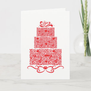 Wedding Cake Card
