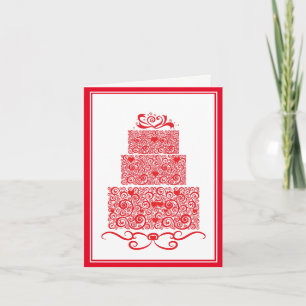 Wedding Cake Card