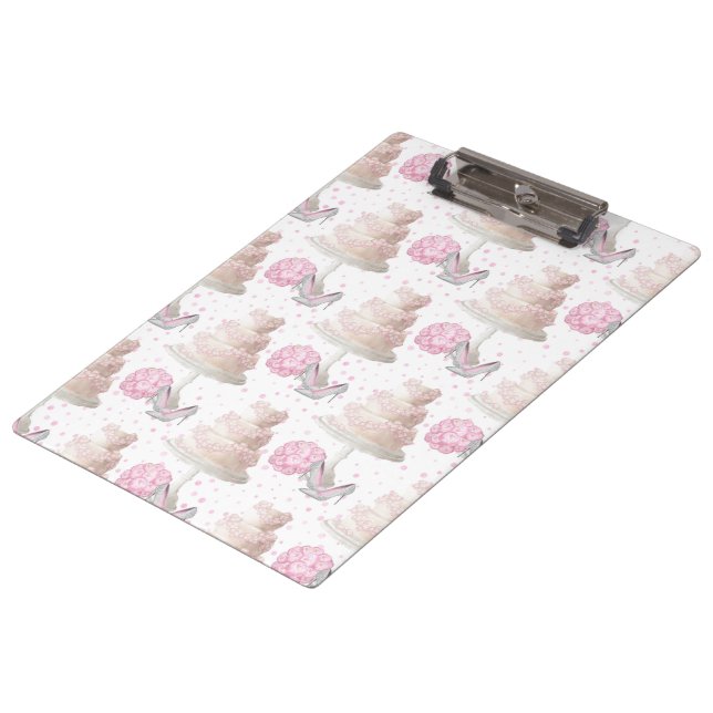 Wedding Cake Clipboard (Angled)