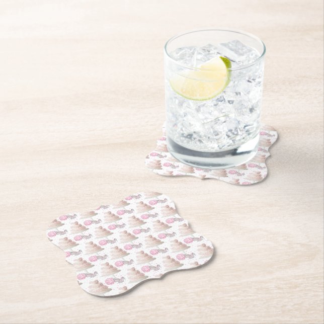 Wedding Cake Coasters (Insitu)