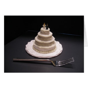 Wedding cake cupcake