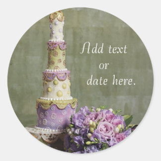 Wedding Cake Decadence Sticker