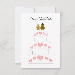 Wedding Cake Design Wedding Save The Date