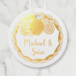 Wedding Cake Engagement Party Bridal Shower Favour Tags