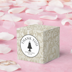 Wedding Cake Favour Box