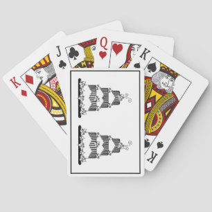 Wedding Cake Graphic Playing Cards