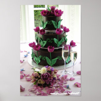 Wedding Cake-Print. Poster