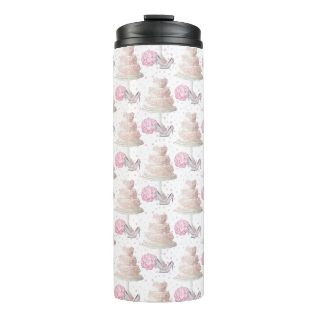 Wedding Cake Thermal Tumbler (Front)
