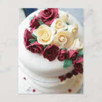 Wedding Cake with Sugar-Flower Cascade