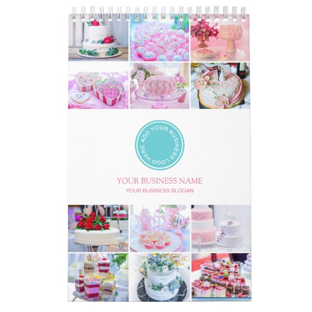 Wedding Cakes and Pastries 2025 Business Calendar (Cover)