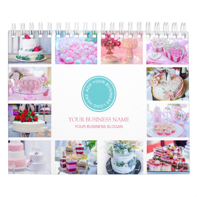 Wedding Cakes and Pastries 2025 Business Calendar (Cover)