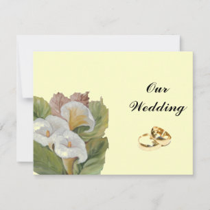 wedding callas bouquet