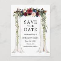 Wedding Canopy Arch Watercolor Floral