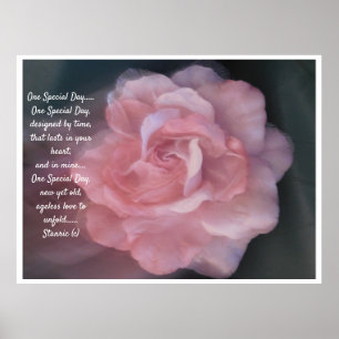 wedding canvas poster