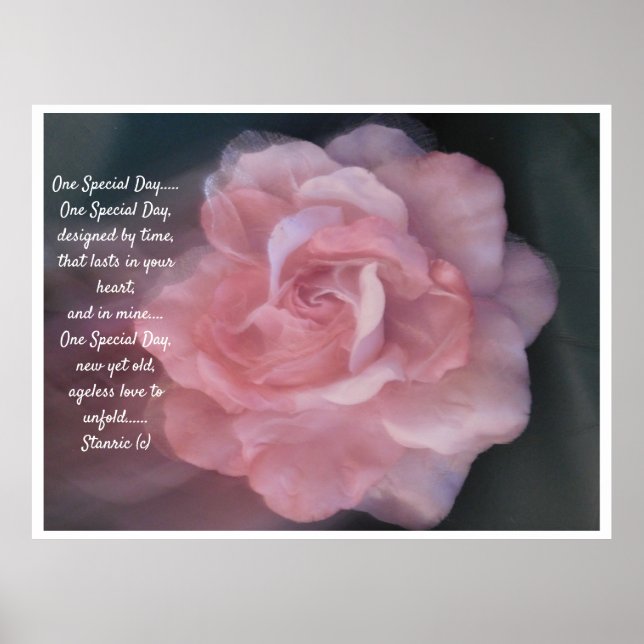 wedding canvas poster (Front)