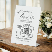 Wedding Capture The Love QR Code Photo Share 