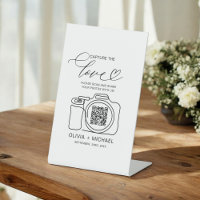 Wedding Capture The Love QR Code Photo Share 