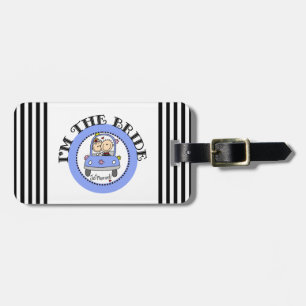 Wedding Car Bride Luggage Tag