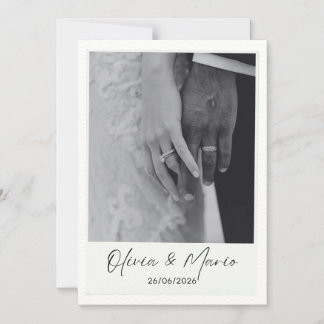 wedding card