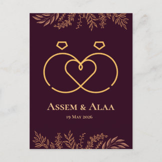 wedding card