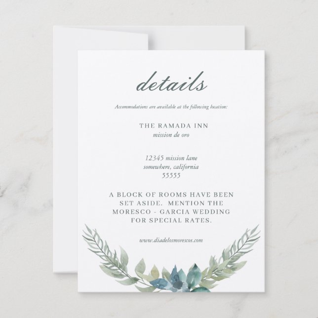 WEDDING CARD ENCLOSURE (Front)