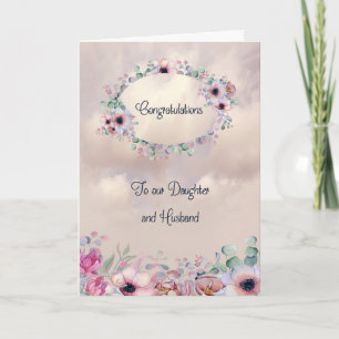 Wedding Card for Daughter and Husband
