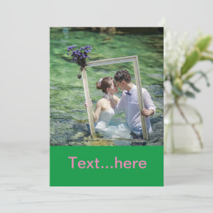 Wedding Card Instant Download Template