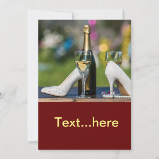 Wedding Card Instant Download Template