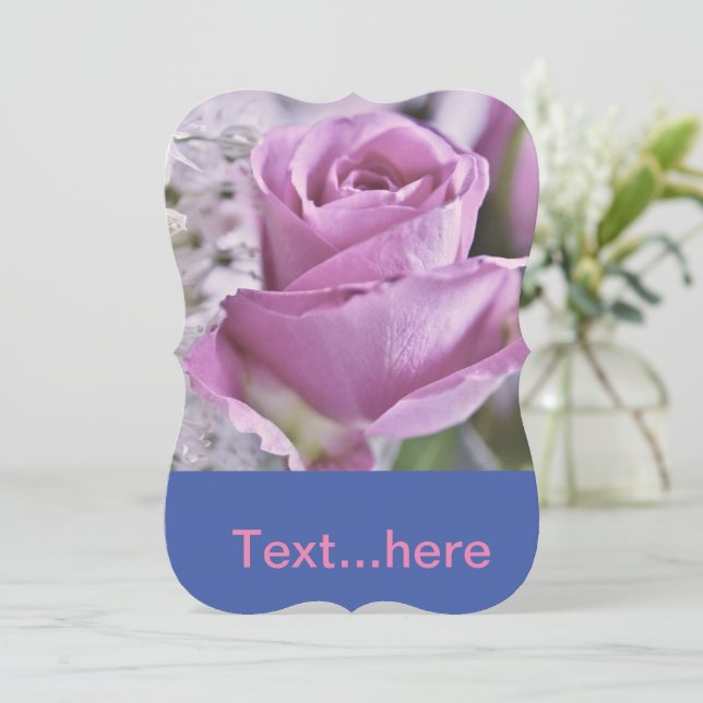 Wedding Card Invitation Template (Standing Front)