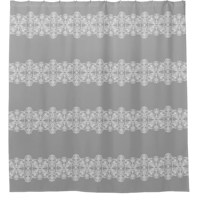 Wedding Card Shower Curtain (Front)