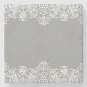 Wedding Card Stone Coaster