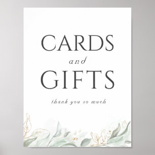 Wedding Cards and Gifts Sign