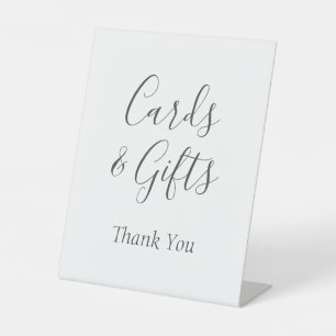 Wedding Cards and Gifts Sign