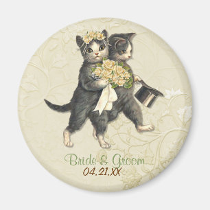 Wedding Cats Magnet