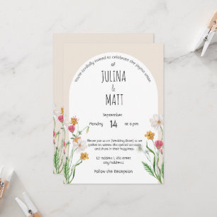 Wedding Celebrate In Style Invitation