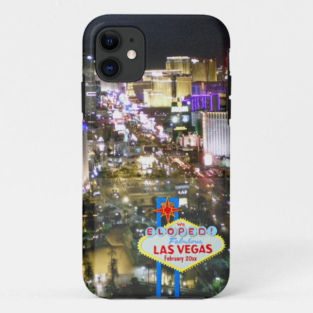 Wedding Celebration Las Vegas Case-Mate iPhone Case (Back)