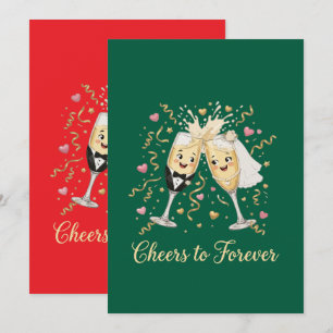 Wedding Celebration Toast Invitation