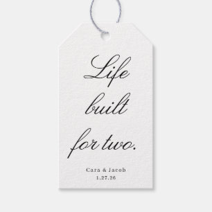 Wedding Centerpiece, Bridal Shower Decoration  Gift Tags