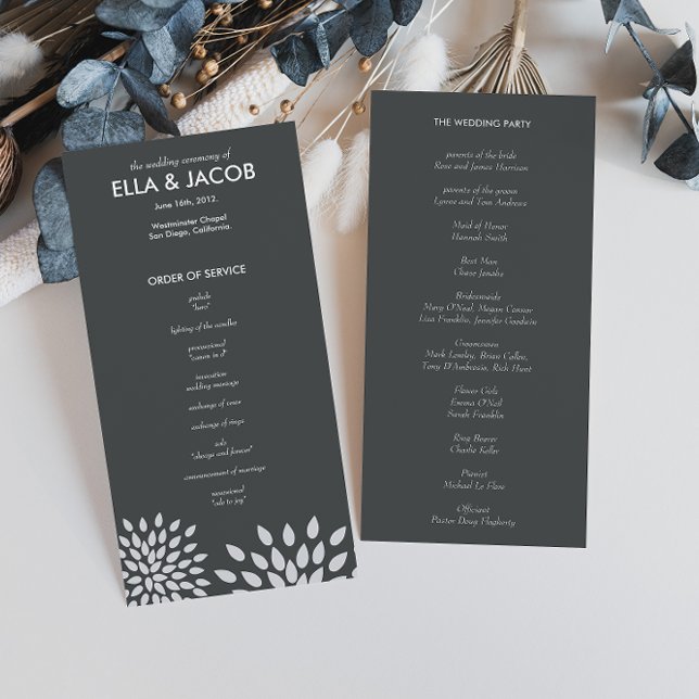 Wedding Ceremony Program Programme (Creator Uploaded)
