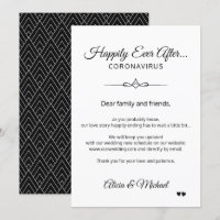 Wedding change of plans due to corona virus