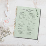 Wedding Checklist Planner<br><div class="desc">The Perfect planner with a front wedding checklist so the soon to be bride can be on the top of things and avoid the bridezilla syndrome! You can personalise each batch of the checklist or leave it as it is, but do not forget to personalise with your names and wedding...</div>