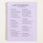 Wedding Checklist Planner<br><div class="desc">The Perfect planner with a front wedding checklist so the soon to be bride can be on the top of things and avoid the bridezilla syndrome! You can personalise each batch of the checklist or leave it as it is, but do not forget to personalise with your names and wedding...</div>