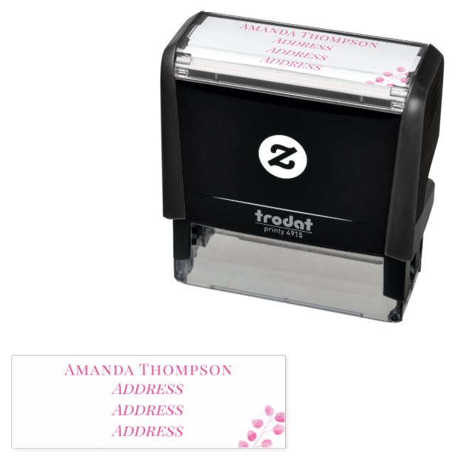 Wedding Chic Monogram Self-inking Stamp (In Situ)