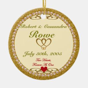 Wedding Christmas Ornament