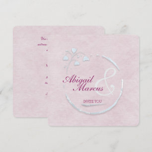 Wedding Circle of Love Invitation